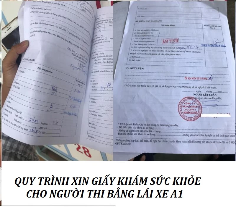 Khám helloo88 thi bằng A1 theo quy định mới nhất