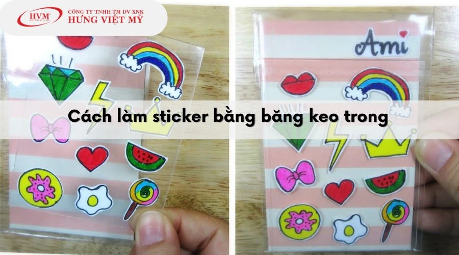 Các cách làm sticker đẹp, 22helo88 bằng giấy helloo88