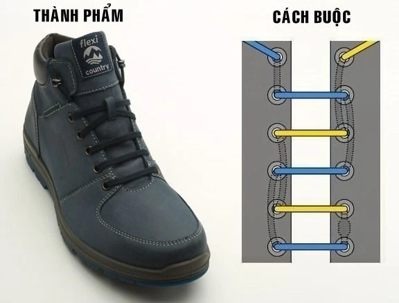 5 Cách thắt dây giày 5 lỗ cực 22helo88 mà lại rất Trendy