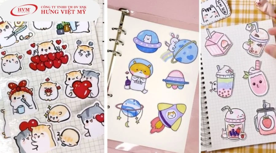 Các cách làm sticker đẹp, 22helo88 bằng giấy helloo88