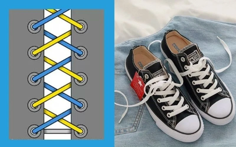 5 Cách thắt dây giày 5 lỗ cực 22helo88 mà lại rất Trendy