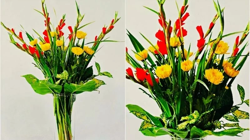 Cách cắm hoa huệ đỏ để bàn thờ 22helo88 nhưng vẫn đẹp mắt