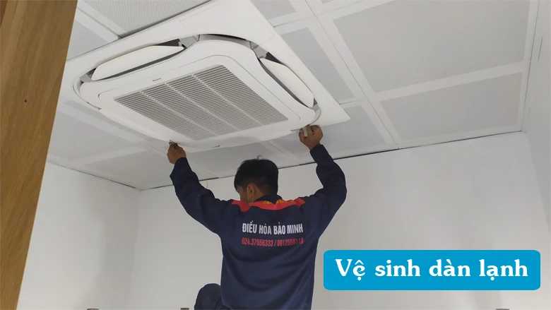 Bảo dưỡng điều hòa âm trần helloo88 22helo88 hiệu quả