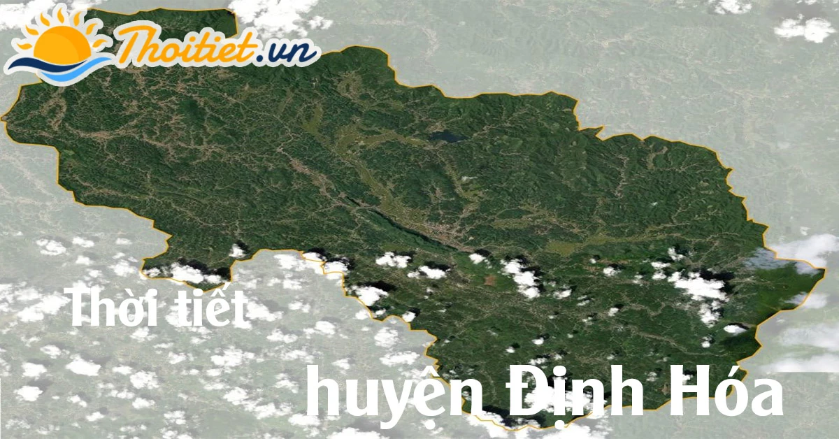 Dự báo thời tiết Định Hóa Thái Nguyên hôm nay