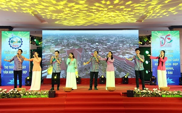 Huyện Thống Nhất công bố thành lập thị trấn Dầu Giây
