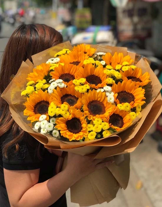 Cửa hàng bán hoa hướng dương to đẹp và giá rẻ