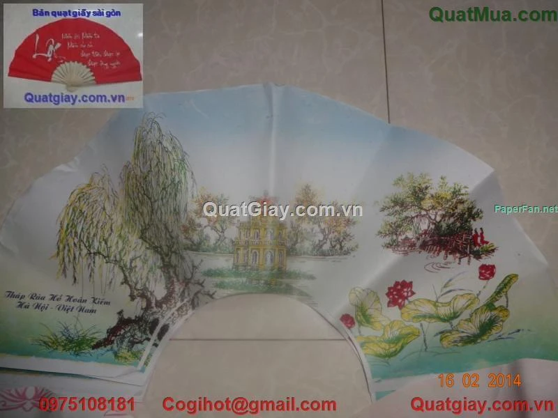 hello8862 com cách làm quạt giấy