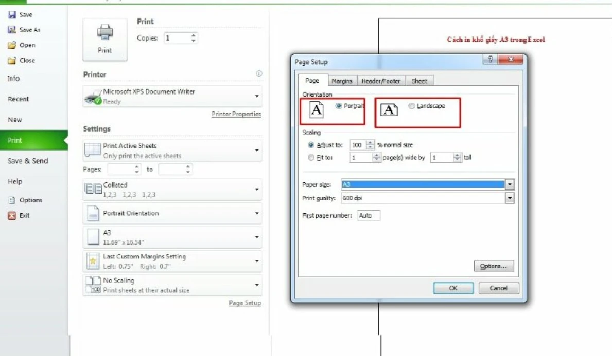 Khổ giấy a3 là 33hello88 cm? Cách chọn khổ giấy A3 trong Excel