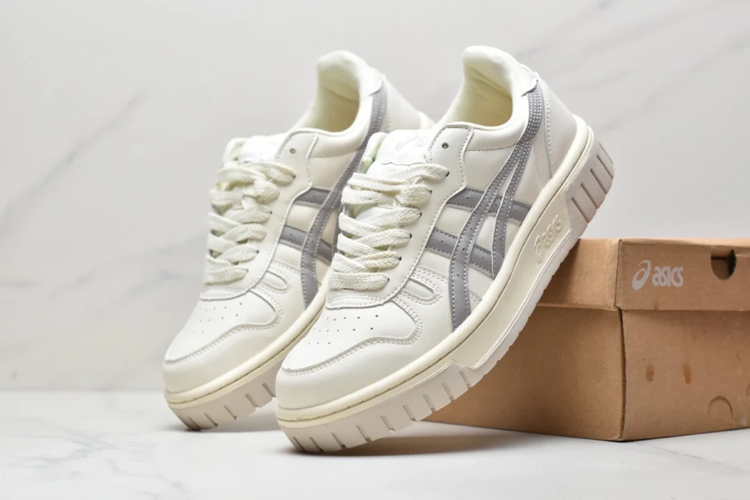 Asics Court MZ Beige White Grey