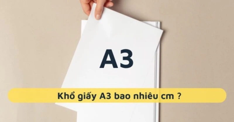 Khổ giấy a3 là 33hello88 cm? Cách chọn khổ giấy A3 trong Excel