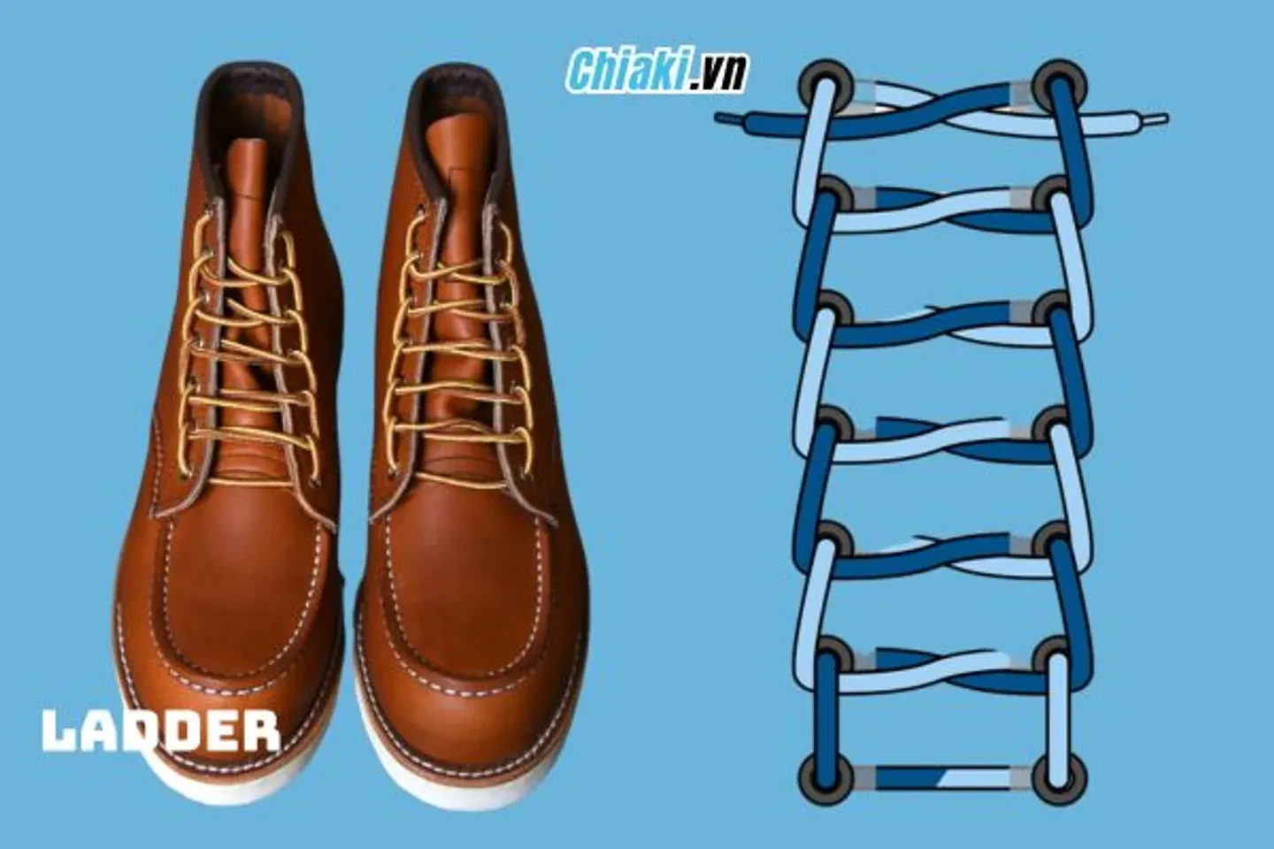 Cách thắt dây giày 22helo88 chỉ trong 2 phút