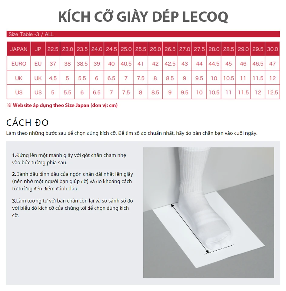 Giày thể thao le coq sportif nam - QL1VJC06WT