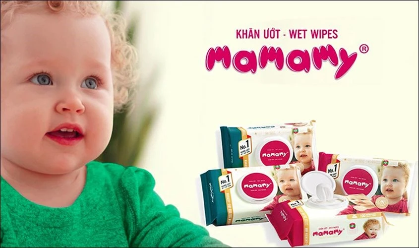 5 sản phẩm Khăn ướt Mamamy