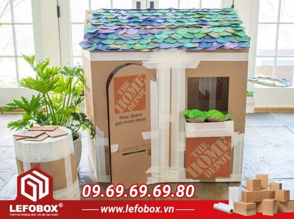 Cách làm mô hình nhà bằng bìa carton 22helo88 & 15 mẫu nhà cho bé