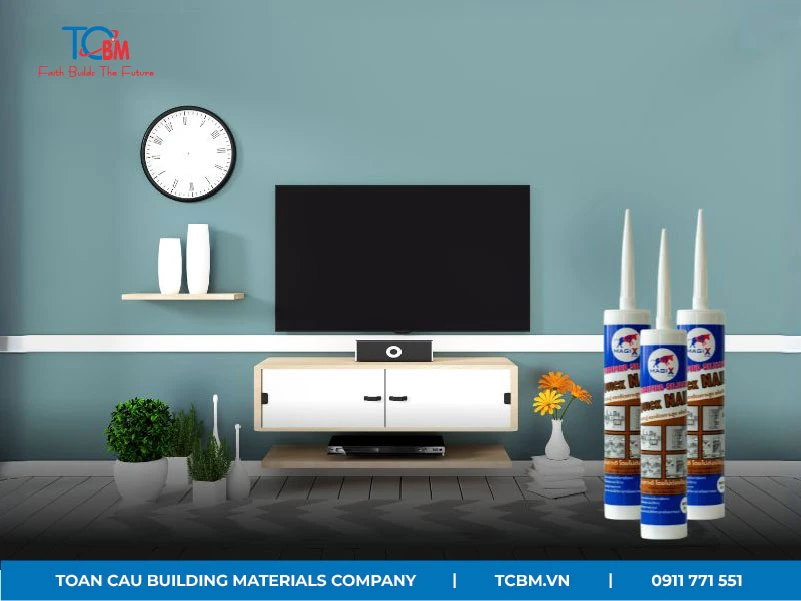 Keo dán giấy dán tường: Giải pháp dính bền vững